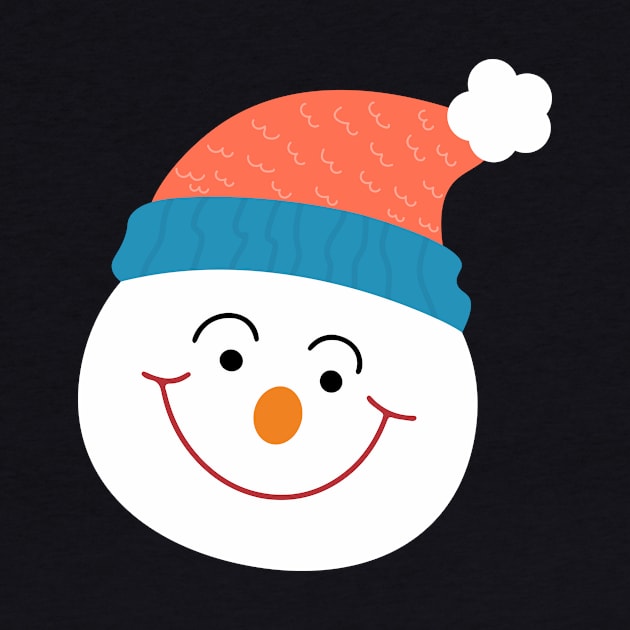 Cute Snowman Face by Acid_rain